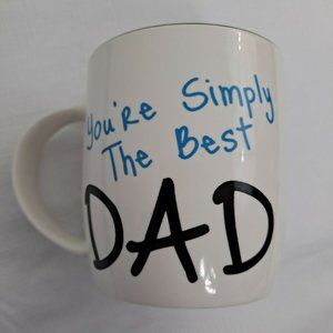 Father's Day Gift You're Simply The Best Dad Coffee Cup Mug